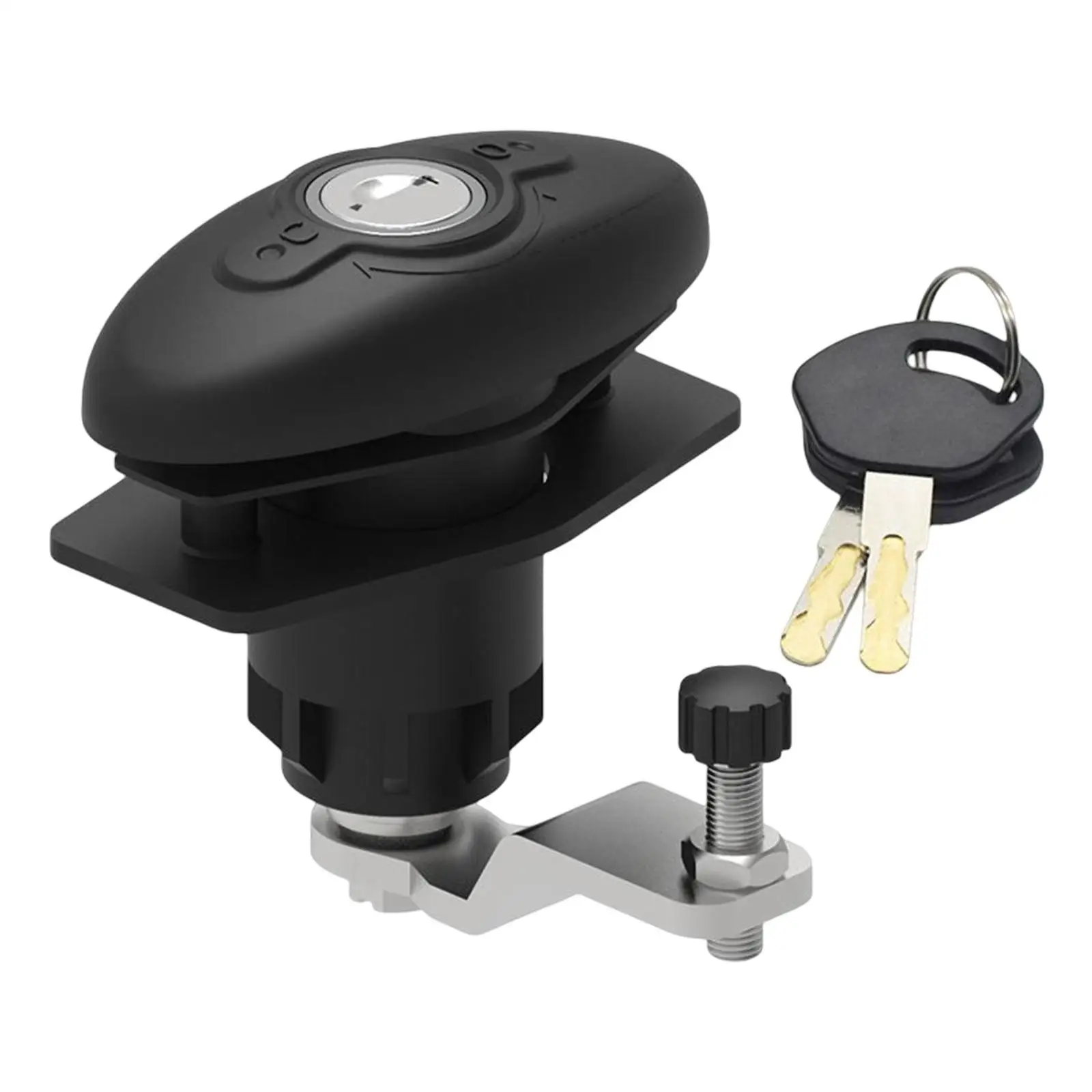 

RV Door Lock with 2Paddle Entry Door Lock Latch for Entrance Motorhome Travel