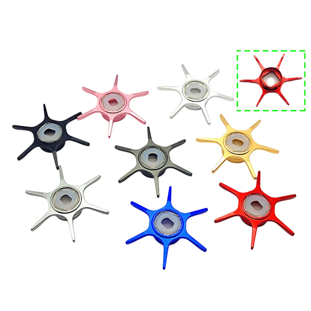 Совершенно новый алюминиевый сплав Star Drag 60 мм DIY для Shimano МЕТАНИЯ ANTARES DC CURADO