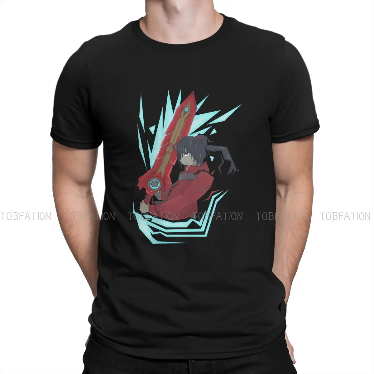 

Xenoblade Chronicles Game Pure Cotton TShirt Noah Essential Classic T Shirt Homme Men Clothes New Design Trendy