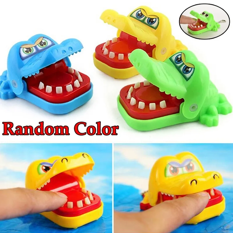 

Hand-biting Crocodile Scary Toy Trick Decompression Alligator Game Children's Cool Stuff Dinosaur Bite Finger Toy Children Gift