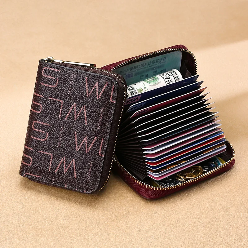 НОВЫЙ женский короткий кошелек маленький модный роскошный брендовый кожаный