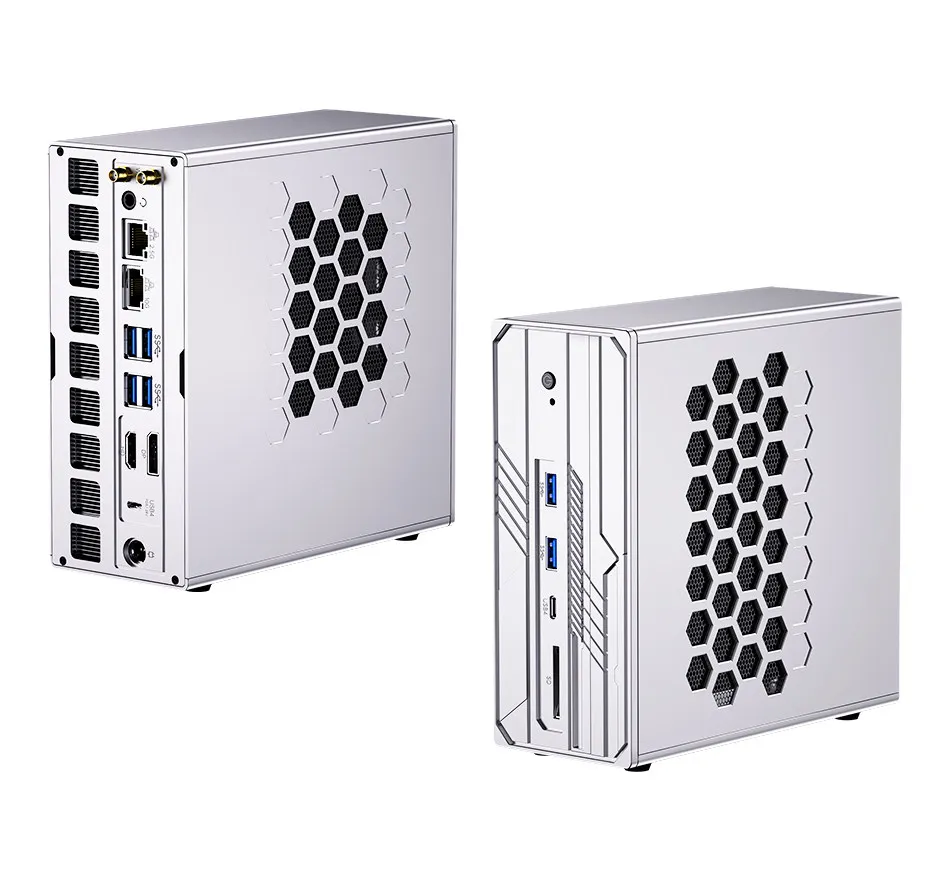 Фото Игровой мини-ПК Topton 128 ГБ LPDDR5 с ИИ, AMD Ryzen AI Max+395 Radeon 8060S, 4*M.2 NVMe, NAS, компьютер-файрвол, два сетевых порта 10G/2.5G, WIFI7 №5