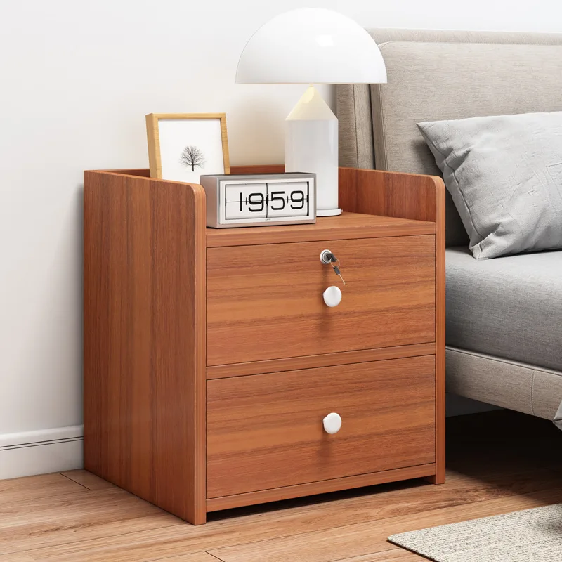 

Bedside Storage Cabinet 2021 New NightstandsBedside Table Simple Modern Shelf Bedroom Small Storage Cabinet Nordic Multifunction