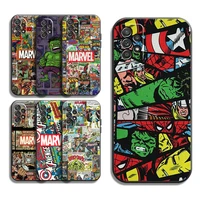 marvel comics logo phone cases for samsung galaxy a31 a32 4g a32 5g a42 5g a20 a21 a22 4g 5g funda carcasa back cover