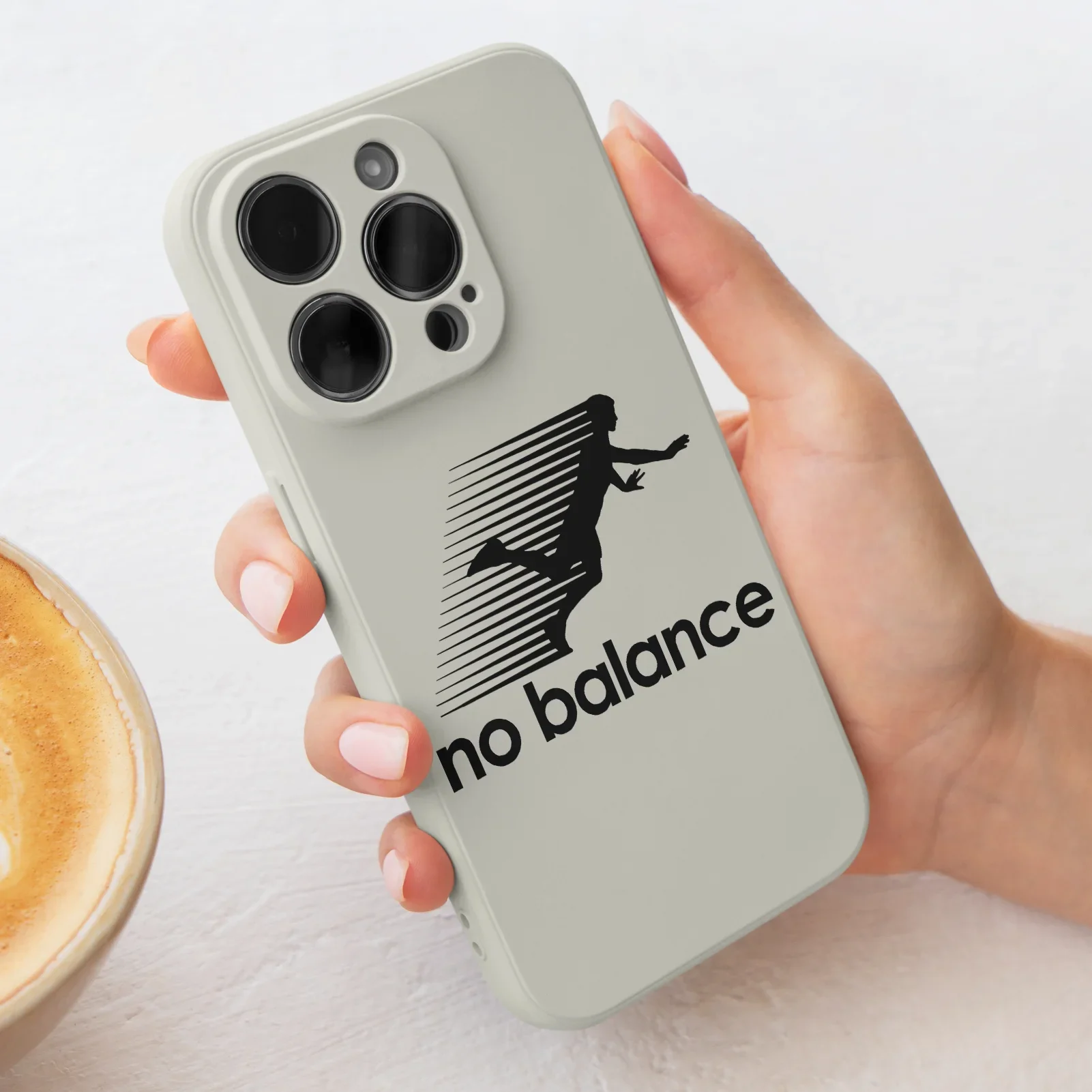 Забавный брендовый чехол для телефона NB Balance iPhone 11 12 13 14 15 16 Pro Max Mini PlusX XS XR белый