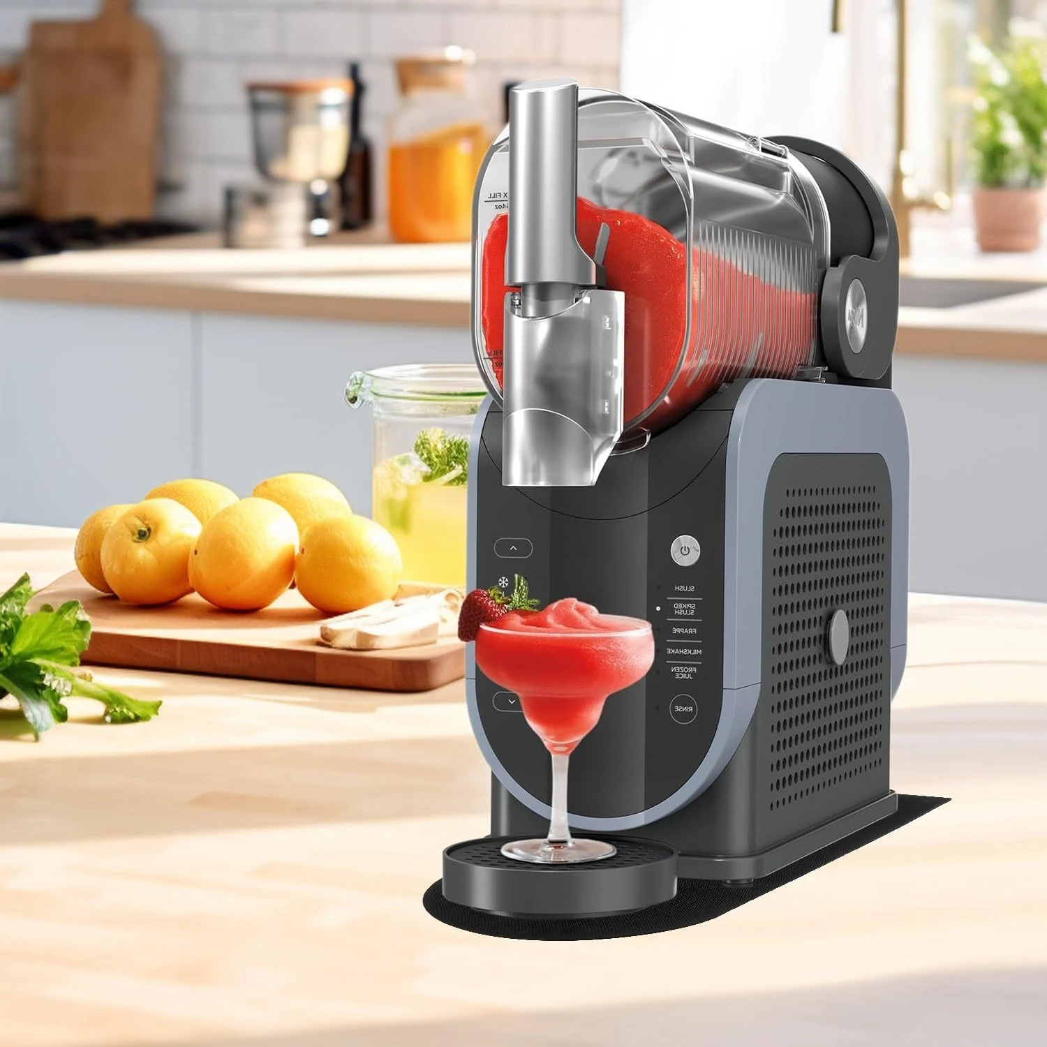 Фото Раздвижной коврик для Ninja SLUSHi FS301 FS300, коврик для приготовления смузи, коврик для приготовления смузи, быстро скользящий коврик для машины для замороженных напитков №5