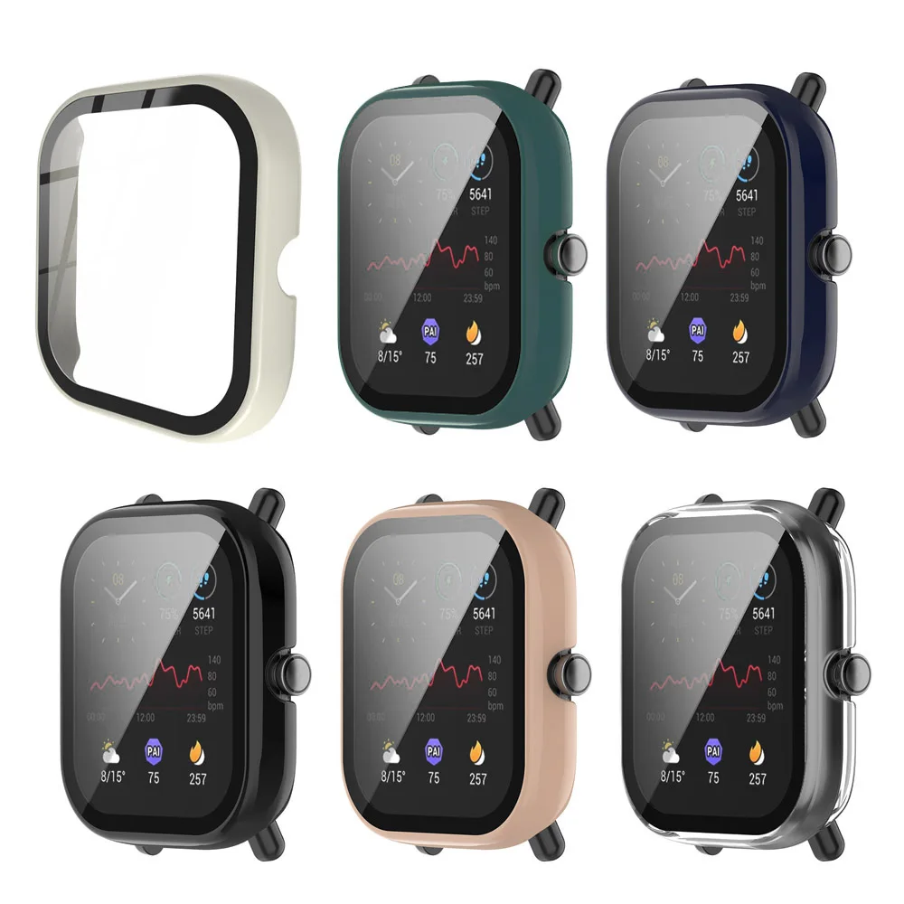 

Защитная пленка для экрана с твердыми краями для смарт-часов Amazfit GTS 2 mini/Новая версия GTS2 Mini