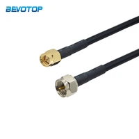 rg58 cable 50 ohm f male to sma male plug tv antenna adapter pigtail rf coaxial extension cord pigtail jumper 15cm 20m