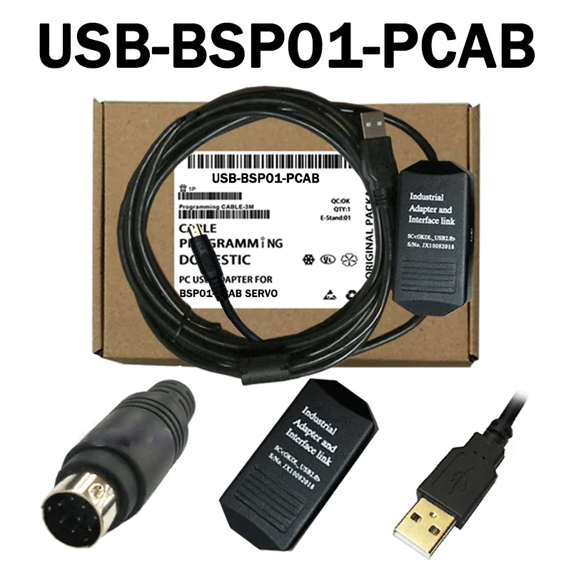 USB-BSP01-PCAB Подходит для кабеля программирования ПЛК серии Banner BSP01 интерфейс USB Rs232Port