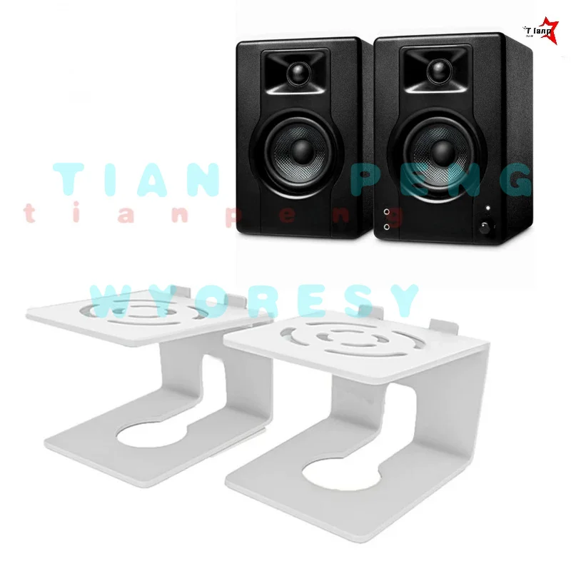 Фото Компактная настольная стойка для Genelec 8010/G1/G2 регулирует угол установки и ускоряет циркуляцию воздуха вокруг аудиооборудования. №2