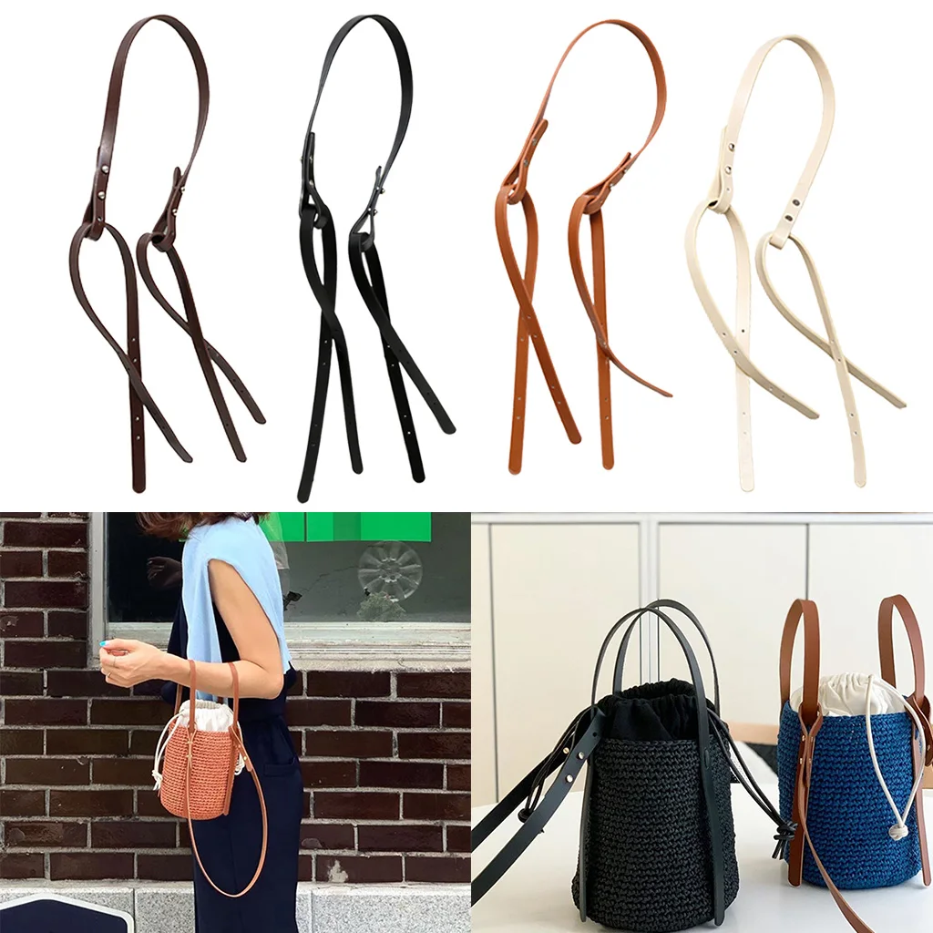 

Women Leather Purse Straps Shoulder Bag Replacement Handles for Knitting Bag