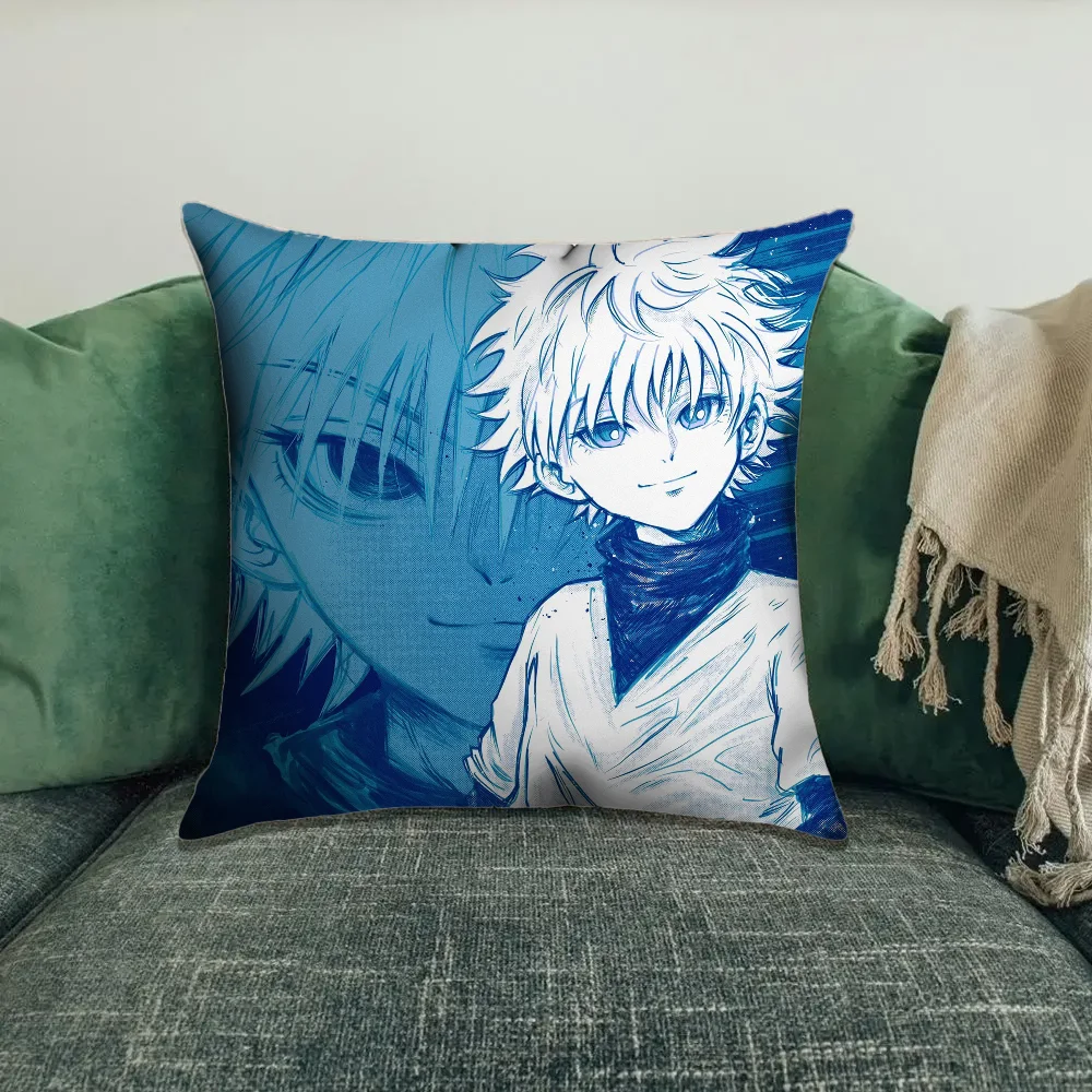 HunterXHunter Killua аниме осенняя наволочка украшение автомобиля декоративные наволочки