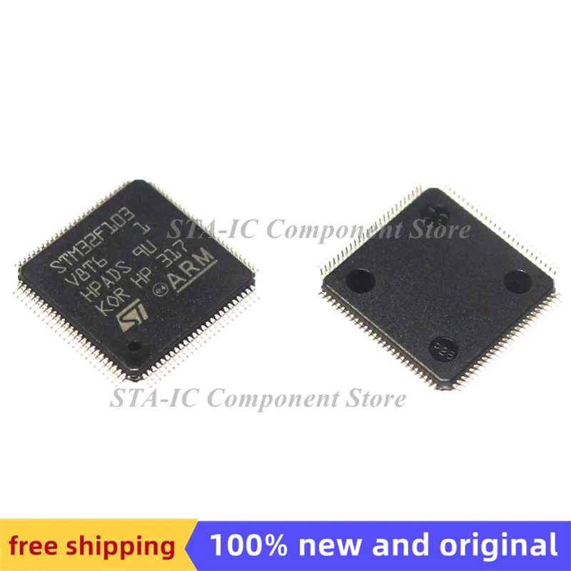 

STM32F103C8T6 LQF48 новый оригинальный Бесплатная доставка
