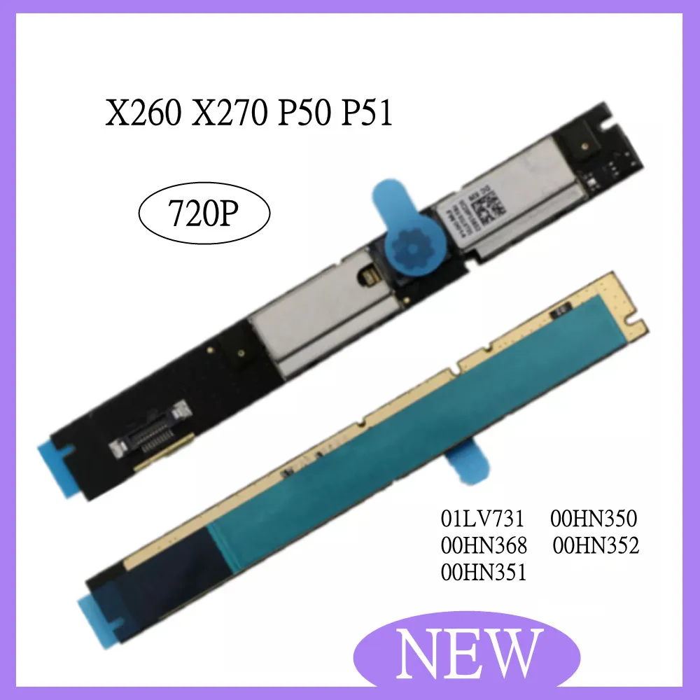

NEW For Lenovo ThinkPad X260 X270 P50 P51 Laptop Front Camera +Microphone 720P FRU 01LV731 00HN350 00HN368 00HN352 00HN351