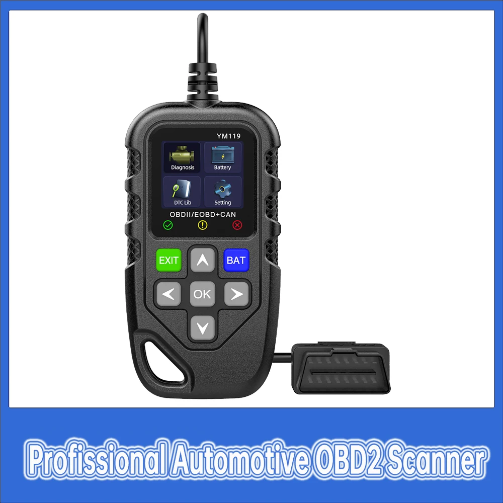 

Полная функция OBD2, автомобильные диагностические инструменты, сканер OBD2, автомобильная диагностика, проверка неисправностей двигателя, диагностический инструмент