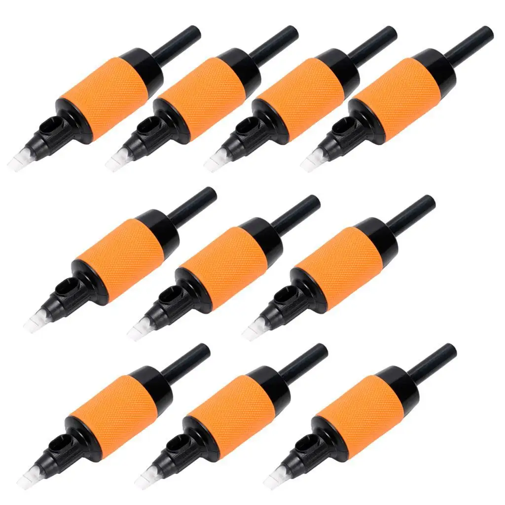 

10 шт., одноразовые насадки для тату-машинки, 11/13/15 футов