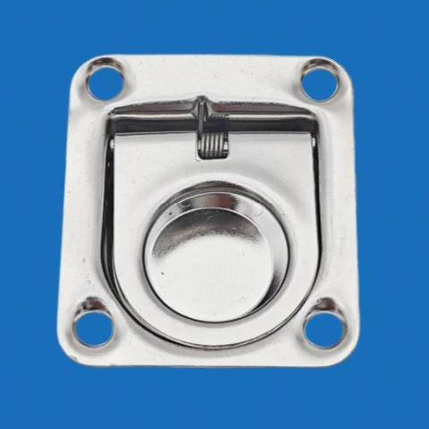 4 шт., D-образные кольца из нержавеющей стали, утопленные анкерные кольца, крепежное кольцо для прицепа, грузовика, лодки, транспортных средств, напольный кронштейн