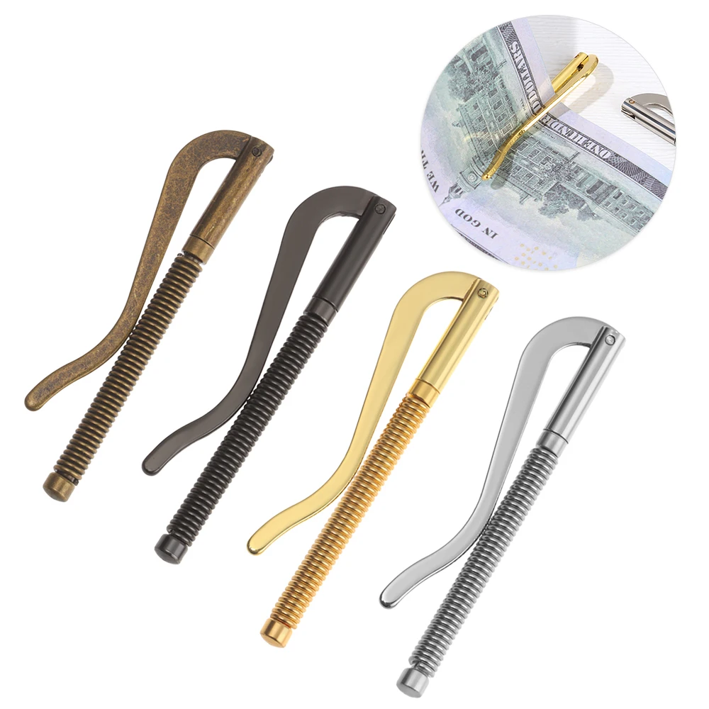 

Wallet Dollar Metal Holder Men New Bar Cash Replace Spring Parts Clamp Money 1pc Bifold Women Cash For Clip