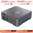 Мини-ПК GK3V, Windows 10, Intel Celeron J4125, 8 Гб DDR4, 128 ГБ, 256 ГБ, 512 ГБ, 1 ТБ SSD, 2,4G, двойной Wi-Fi