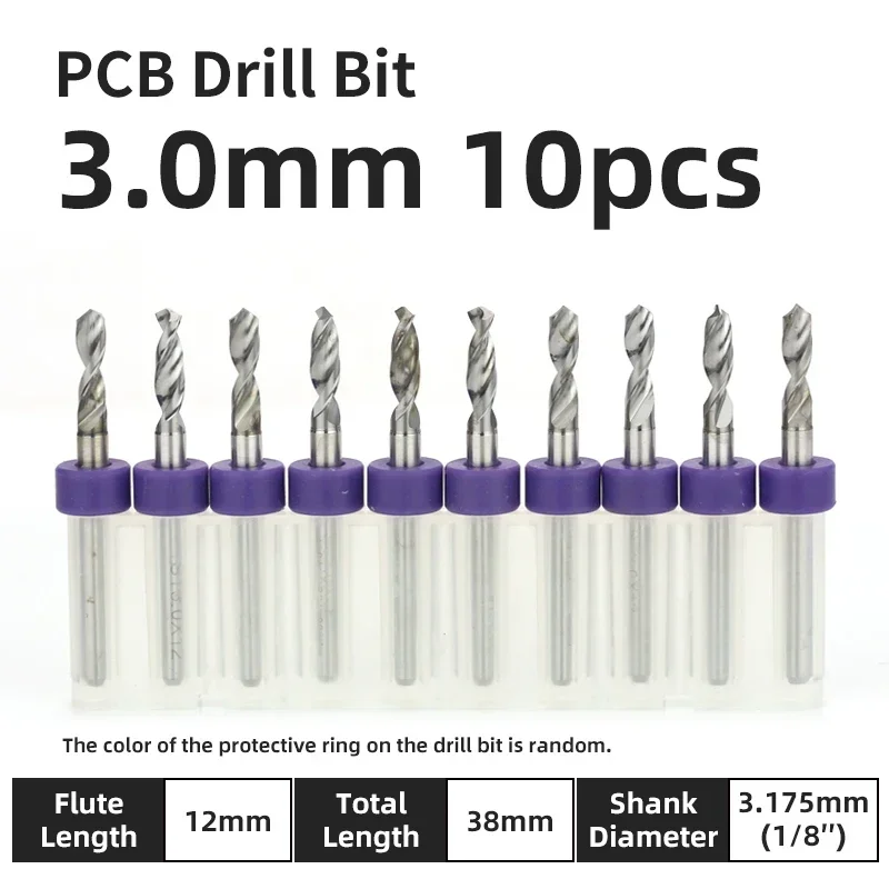 

Набор сверл XMSJ для печатных плат 10 шт. 2.1-3.0 мм