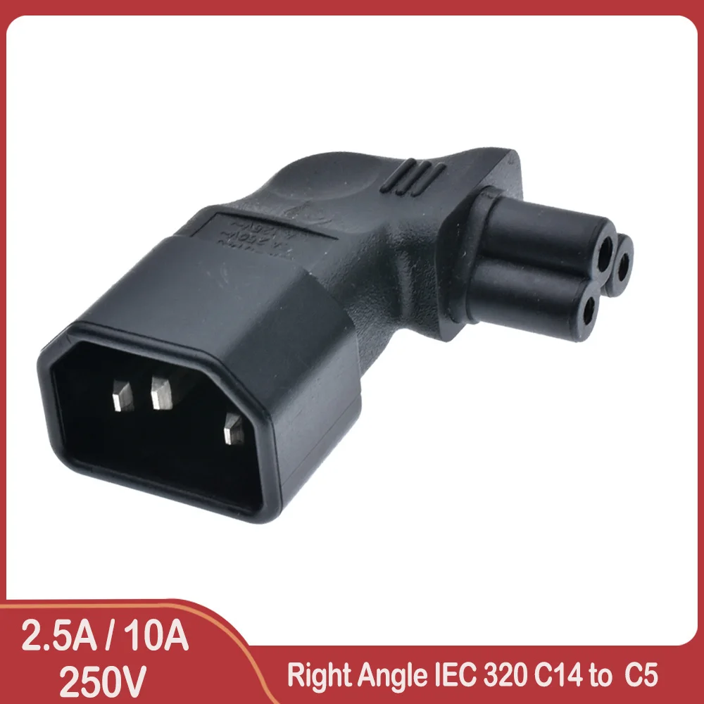 Универсальный адаптер питания IEC 320 C14–C5 преобразователь вертикальный - Цена: 274