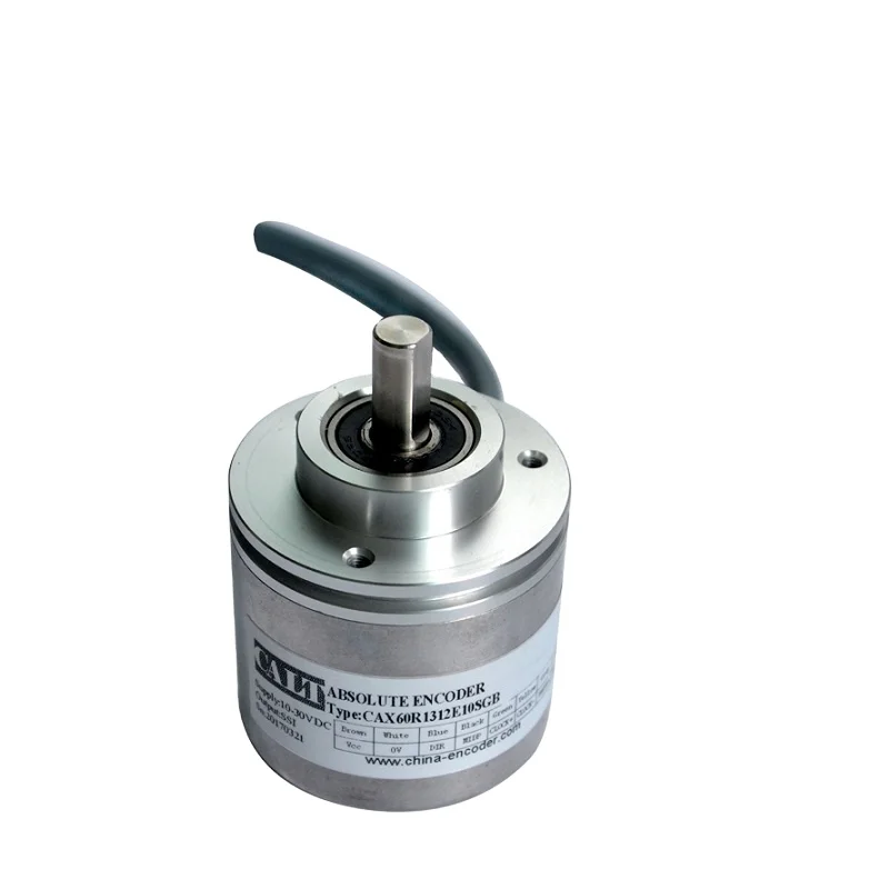 

6mm shaft Multi-turn RS-485 output absolute encoder CAX60-S24E06R4B