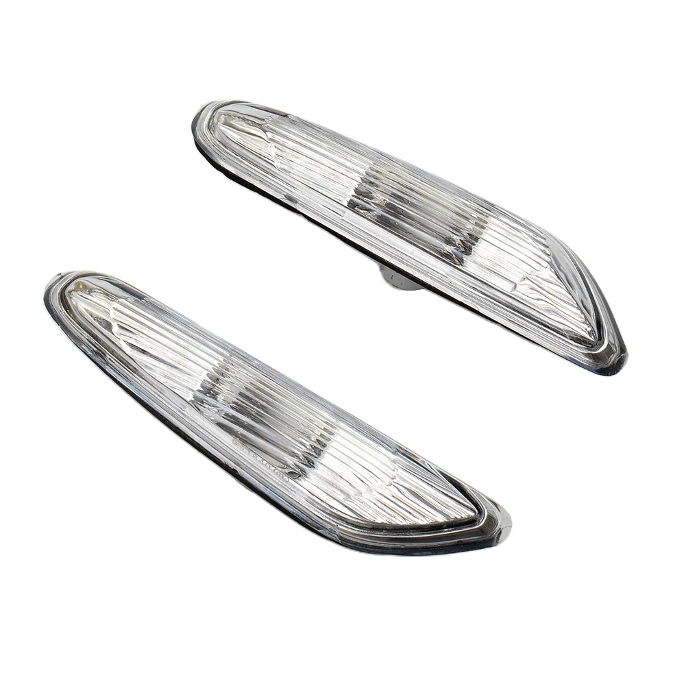 

A Pair LED Turn Signal Front Side Marker Light For BMW 3 Series E4 2000-2005 5 Series E60 E61 2003-2010 X3 Series E83 2004-2010