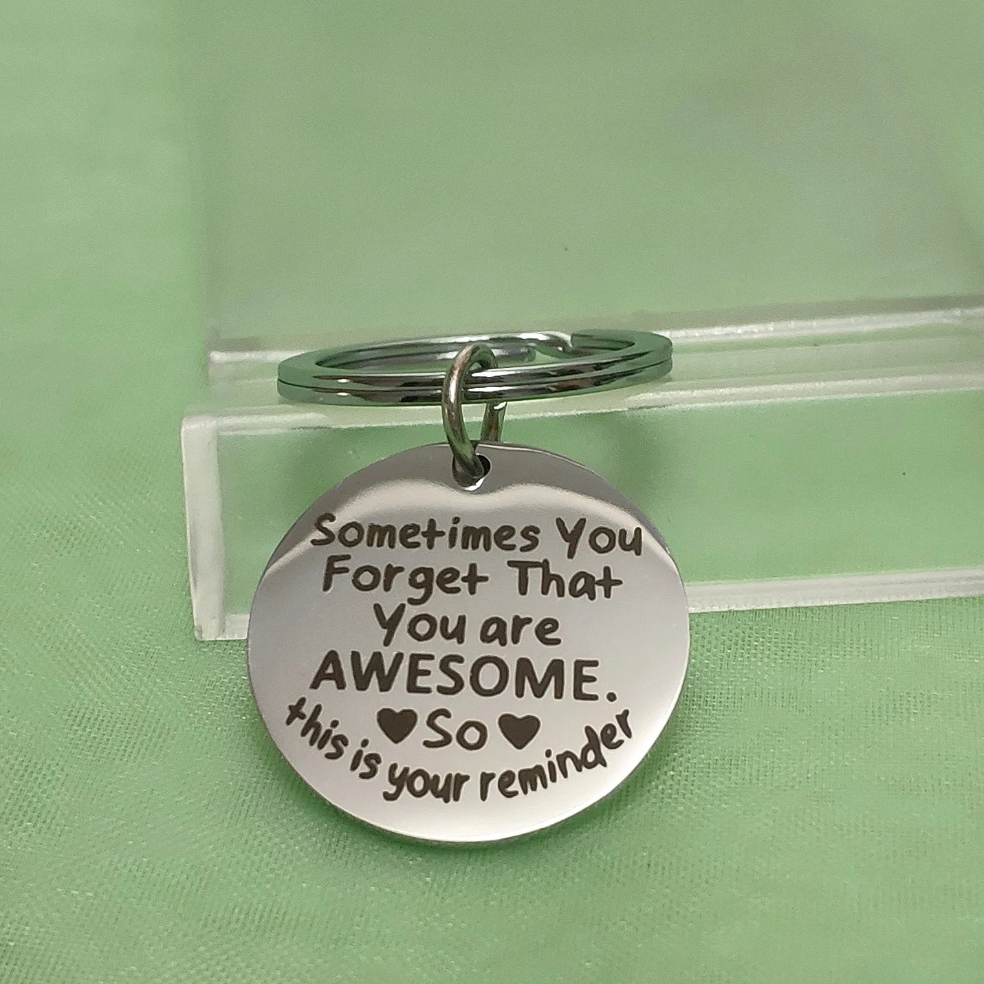 Карабин для ключей из нержавеющей стали пары личных Праздников Подарок на день