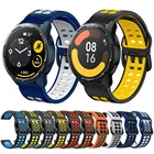 Силиконовый ремешок Easyfit для Xiaomi Watch Color 2  Mi Watch, цветной спортивный ремешок для смарт-часов, ремешок для часов, аксессуары для браслета
