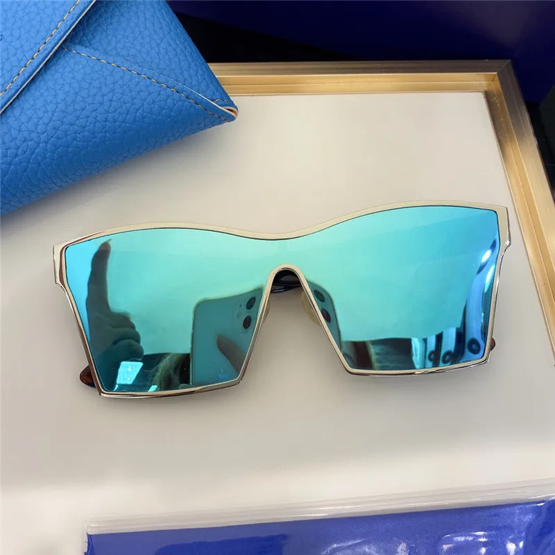 SUPER SUNG SS061 SUNGLASSES For Men Women Summer Style Anti-Ultraviolet Retro Plate Full Frame Random Box