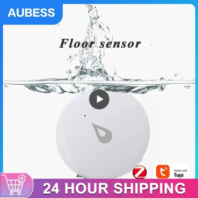 

Датчик утечки воды Tuya ZigBee, 1-8 шт., датчик уровня воды для умного дома