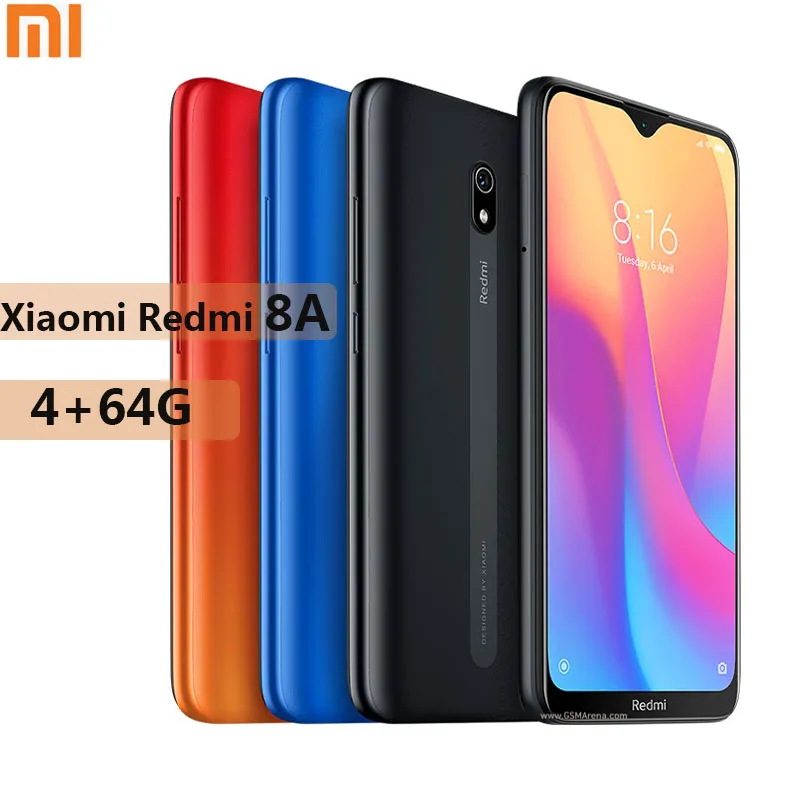 celular Xiaomi Redmi 8A smartphone 4GB 64GB 5000mAh Battery Snapdargon 439 12MP Camera Mobile Phone