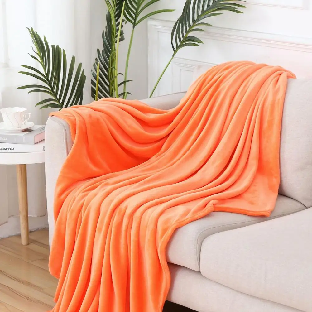 

Shaggy Multi-purpose Sofa Couch Lightweight Plush Fuzzy Cozy Blankets Coral Fleece Nap Blanket for Cold Weather
