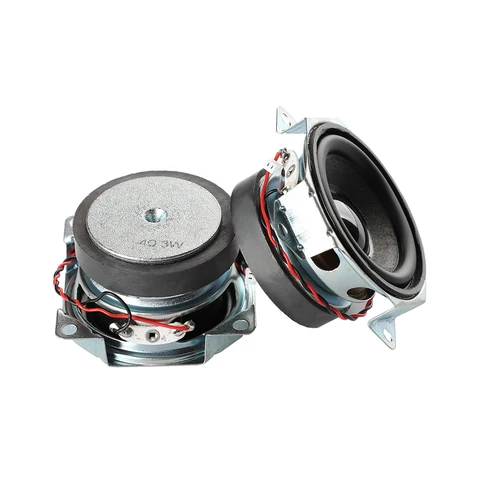AIYIMA 2 шт. полный диапазон 4 Ом 3 Вт 2-дюймовый динамик DIY аудио портативный Bluetooth мини динамик для домашнего кинотеатра музыкальный громкоговоритель