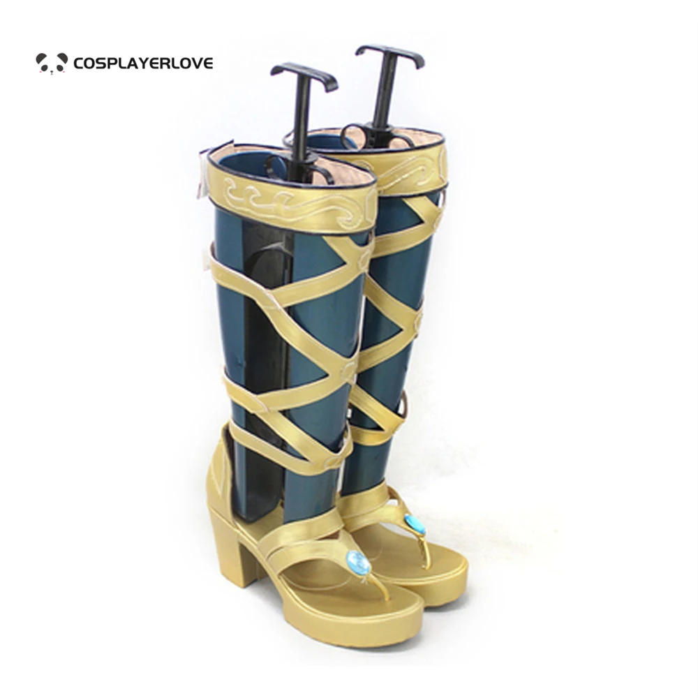 Genshin Impact Nilou Night Обувь для косплея Сапоги на заказ вас
