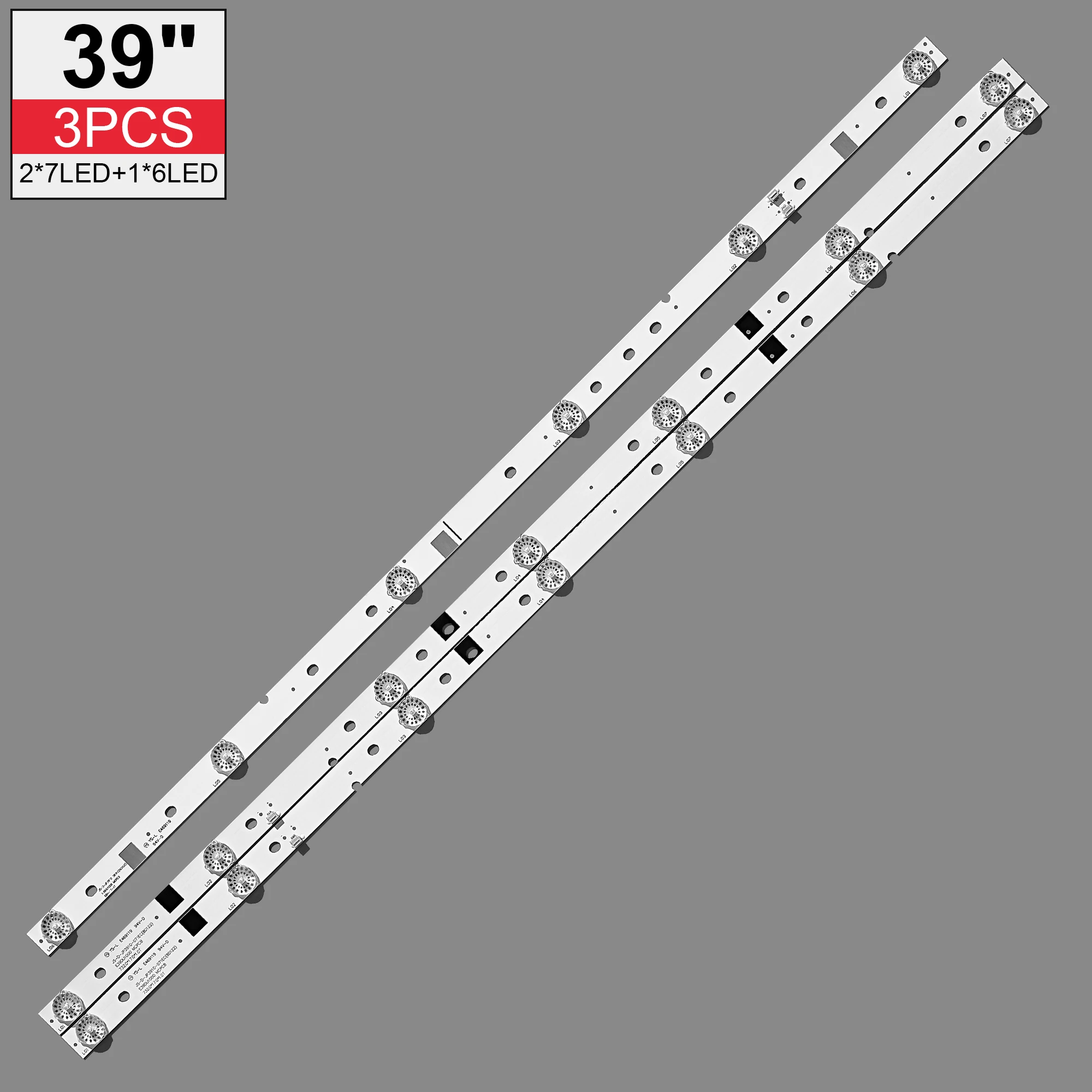 Светодиодная лента для подсветки AKAI 40 TV AK 407S 407TS JS-D-JP3920-061EC E39F2000 JS-D-JP3920-071EC mcpcb akai 401 |