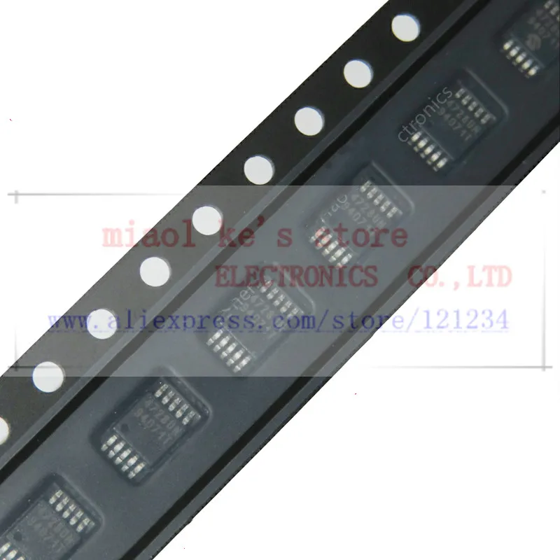 

[1pcs]100%New original: MCP4728-E/UN 4728UN - IC DAC 12BIT V-OUT 10MSOP