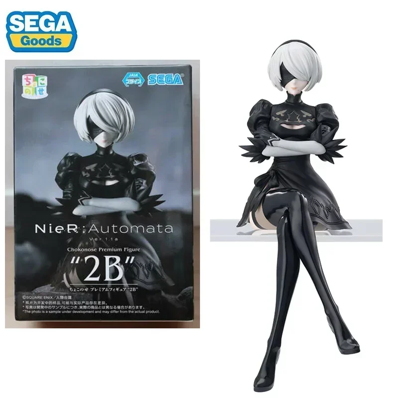 В наличии SEGA PM TV Ver. NieR:Automata Ver1.1a Yorha No. 2 типа B ПВХ 18 см аниме фигурки модель