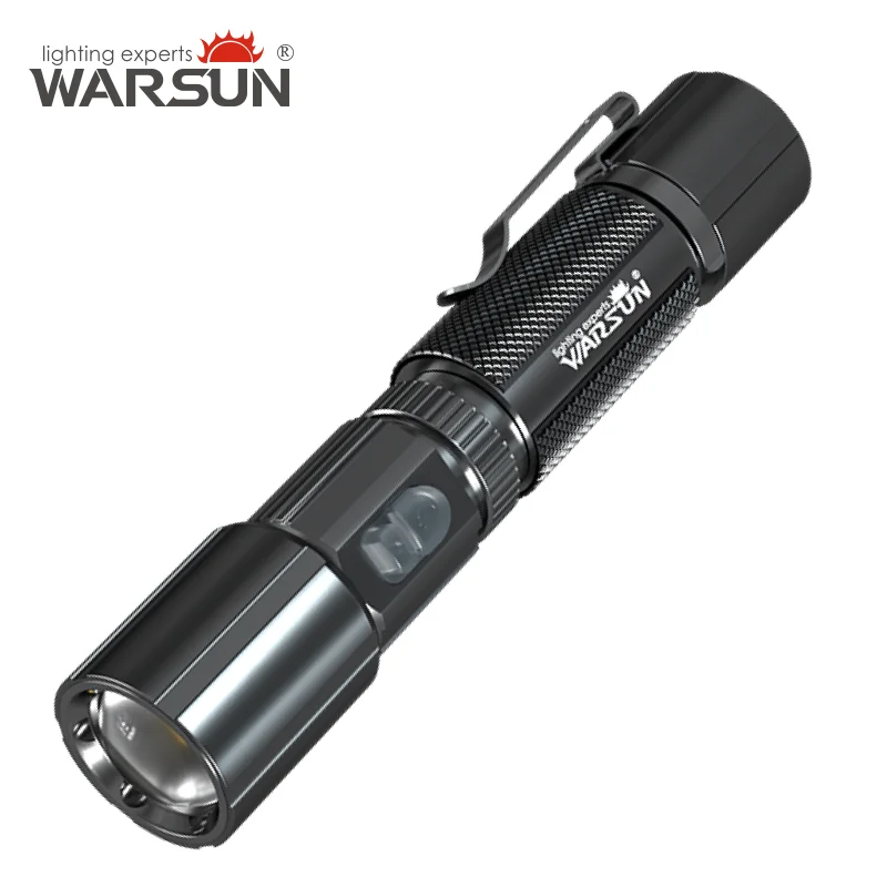 Перезаряжаемый Мощный Фонарик Warsun Y65 1000 Люмен Внешняя Яркость Регулируемая