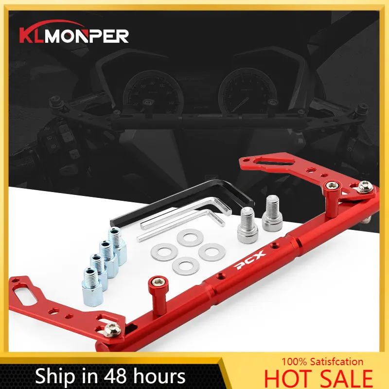 

For Honda PCX 125 150 160 Motorcycle Cross Bar Steering Damper Balance Lever Adjustable Handlebar Mutifunctional Accessories
