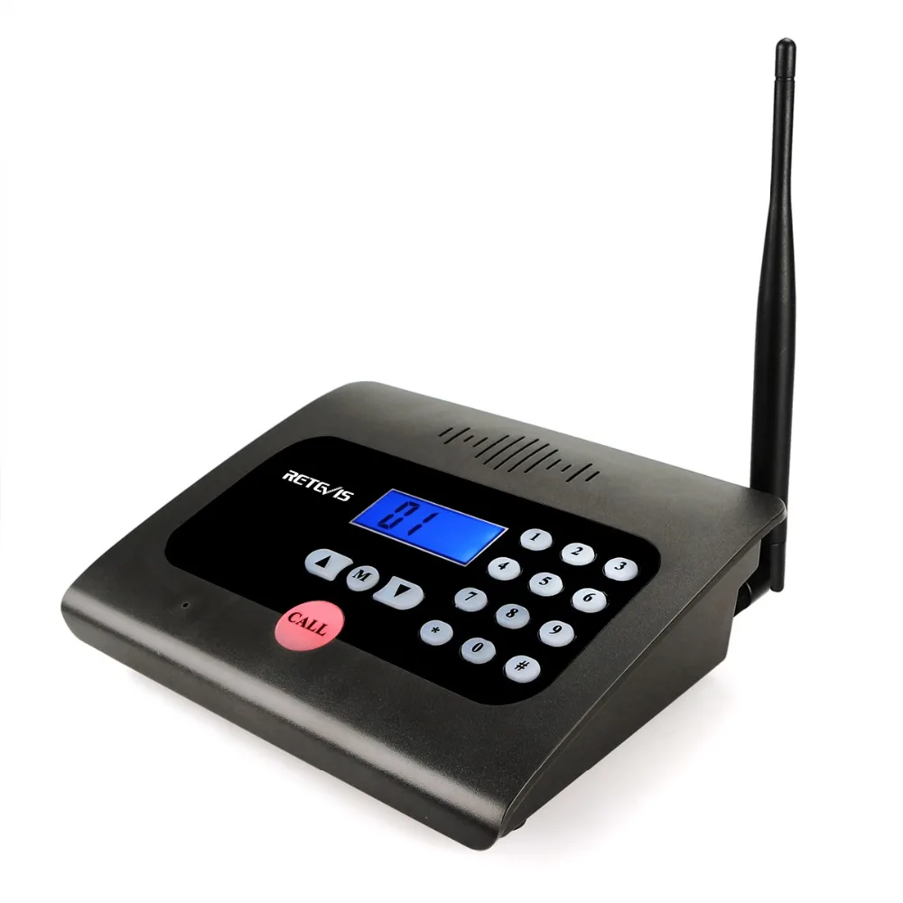 RETEVIS RT57 Duplex Indoor Wireless Voice Calling Intercom System Business Calling Device Two-way Desktop Radio For Office/Home