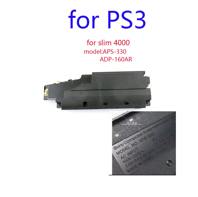 Replacement Power Supply APS-330 Slim ADP-160AR Electricity Supply Support for PS3 Super Slim 4000 Power Unit Accessory