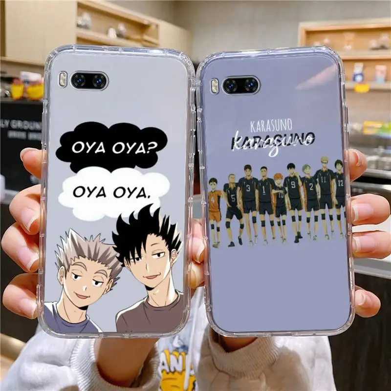 

Oya Oya Oya Haikyuu Love Volleyball Phone Case For Huawei Mate P10 P20 P30 P40 P50 Smart Z Honor 50 60 70 Pro Lite Case