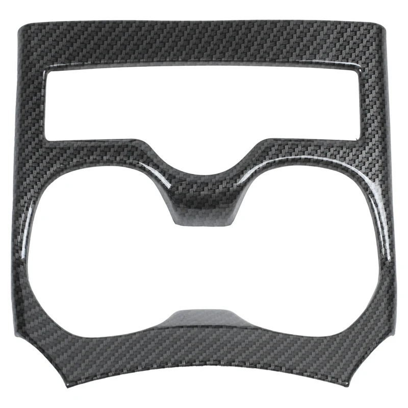 

2X For NISSAN Xtrail X-Trail X Trail T32 Rogue 2014 2015-2019 Carbon Fiber Car Water Cup Holder Cover