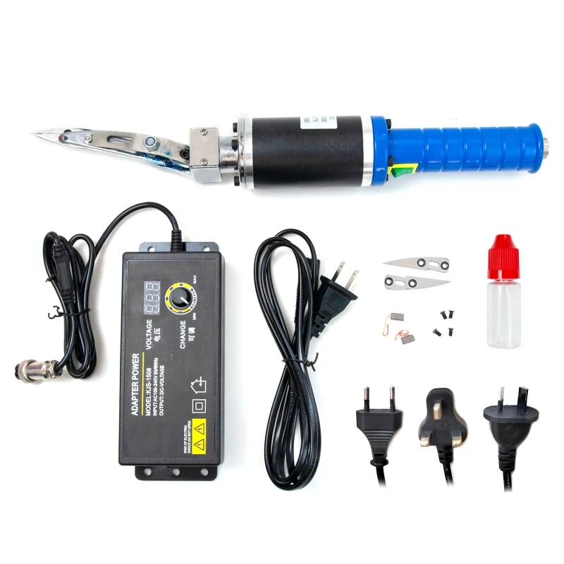 

Electric Carpet Rug Carving Scissors with Comfort Grip Speed Adjustable DIY Tool