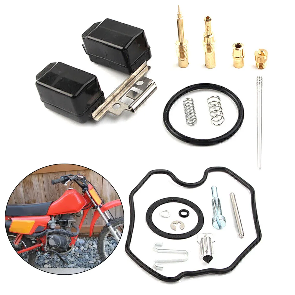 

1set Carburetor Carb Repair Set Rebuild Kit For Honda CRF100F XR100R CB125S/XL100S Portable Durable Brass Rubber