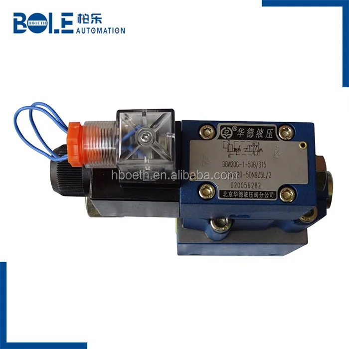 DBT/DBC hydraulic valve, remote control relief valve