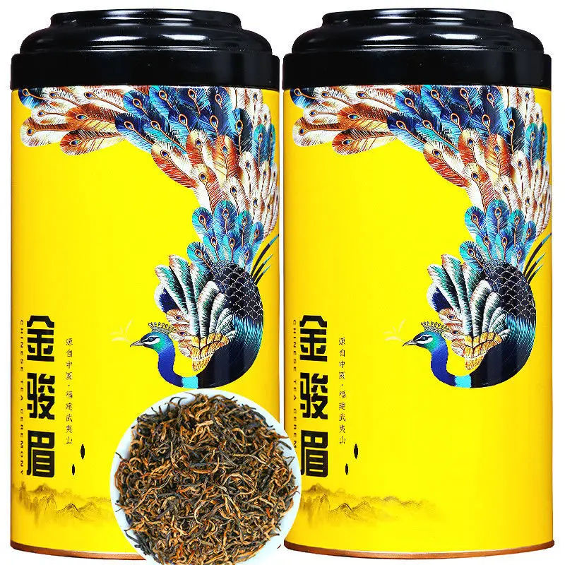 

Jinjunmei Yangwei Black Tea Special Luzhou Flavor Bulk Canned Gift Box Wholesale 500g250g Free Shipping
