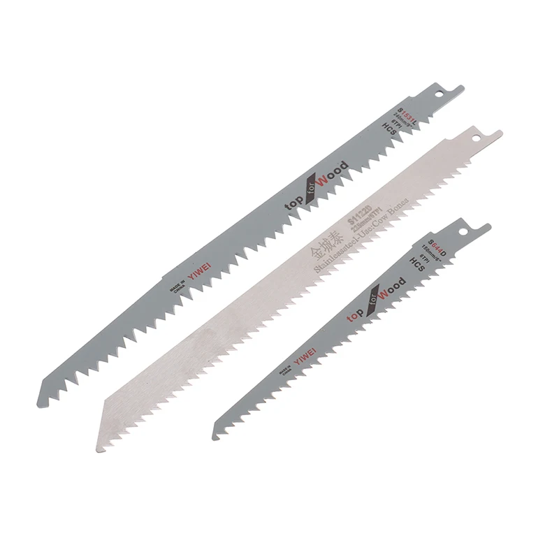 Сабельная электрическая пила S644D S1531L S1111D из высокоуглеродистой стали, Сабельная пила для дерева и замороженного мяса