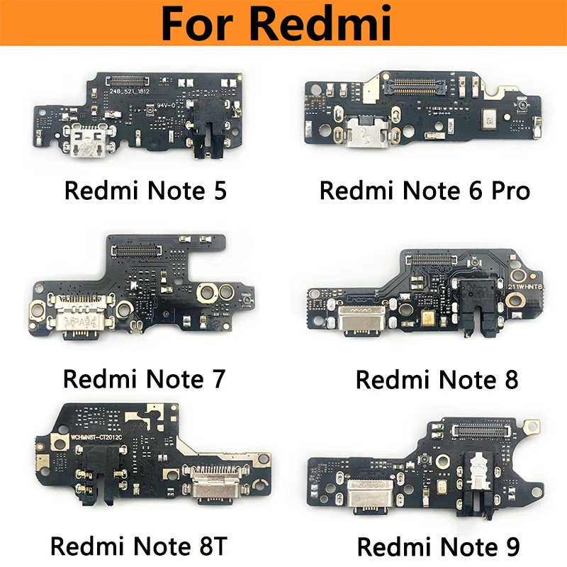Conector de carga USB para Xiaomi Redmi Note 5, 5A, 6, 7,...